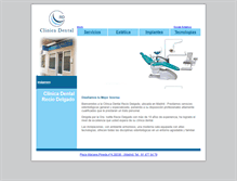 Tablet Screenshot of clinicadentalrd.com